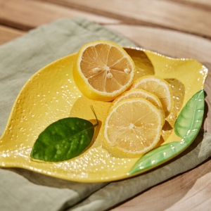 이랜드리테일 모던하우스 스윗디저트 레몬 모양접시