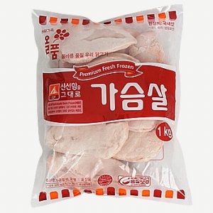 올품 IQF 닭가슴살 1kg[10개]