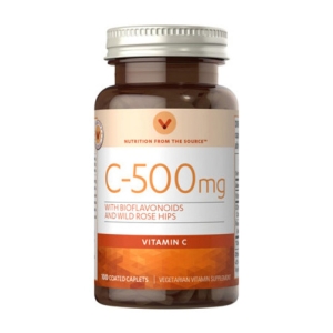  비타민 C 500mg 위드 바이오플라보노이드 로즈 힙스 100캡슐[1개]