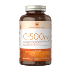  비타민 C 500mg 위드 바이오플라보노이드 로즈 힙스 500캡슐[1개]