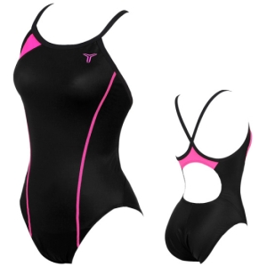 토네이도 여성수영복 준선수용 원피스 SLS2057 BLK