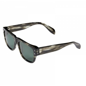 alexander mcqueen am0069s havana sunglasses