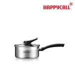 해피콜 넘침방지 통3중 스테인레스 편수냄비 [16cm]
