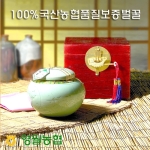  영월농협 동강마루 아카시아생꿀 도자기 2kg [1개]