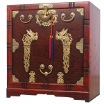 남원공방 남원전통공예 오동나무 봉황 제기함