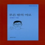 문학과지성사  푸른 밤의 여로 - 문학과지성 시인선 316