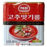 해표 요리백미 고추맛기름 15L