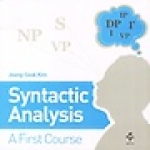 세진무역  Syntactic Analysis: A First Course