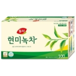 동서식품 현미녹차 티백 1.5g 100티백 [1개]