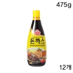  오뚜기 돈까스소스 475g [12개]