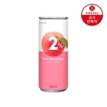  롯데칠성음료 2% 부족할때 복숭아 240ml[30캔]