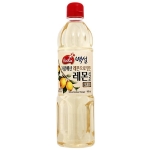  백설 지중해산 레몬으로 만든 레몬식초 500ml [1개]