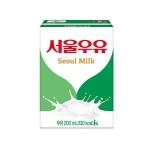  서울우유 멸균 딸기 우유 200ml[24팩]