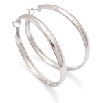 루피  화이트 섹시흄 귀걸이(52mm)