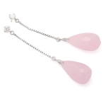 루피  핑크 섹시 폰트드롭 귀걸이(HESS6015)