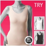 TRY 여성 60수 면스판 조끼런닝_TCWRF32