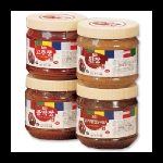  우리식품 알찬우리장류 세트 된장 500g + 막장 500g + 고추장 500g + 지장 500g [1개]