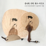  갤러리운수 풍속화 부채 세트-미인도