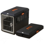 아이리스오야마 접이식 이동장 블랙 FC-670