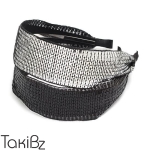 타키비즈 스팽글 와이드 헤어밴드