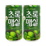 웅진식품 초록매실 180ml