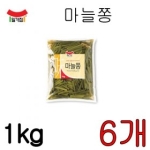 일미농수산 일가집 마늘쫑 [1kg x 6개]