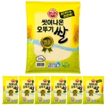 오뚜기 씻어나온 맛있는 쌀 명품 3kg [6개]