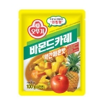 오뚜기  바몬드 카레 약간매운맛 골드 100g