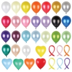 네오텍스  12인치 인쇄풍선 100개(펄혼합)