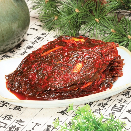 영유통  전통 고추장 깻잎장아찌 양념 100 국내산/맛있는밑반찬파는곳 절임무침
