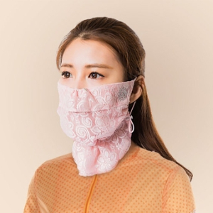 레이스 여성 골프마스크 자외선차단 목마스크 3컬러 ×WG21M11