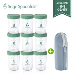 세이지스푼풀 이유식 보관용기 유리 240ml