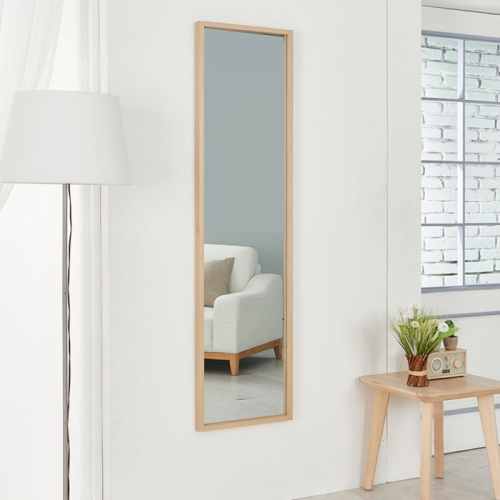 웰우드  마리 벽걸이 전신거울 400 1500