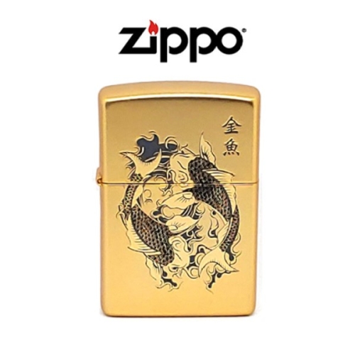 지포 골드 피쉬 ZIPPO FISH GD 250-18