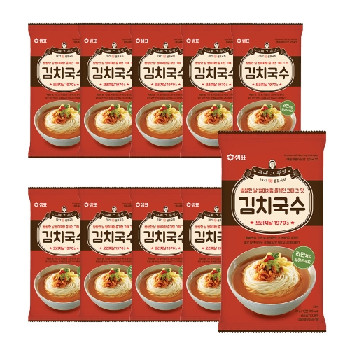 샘표식품  김치국수 101g