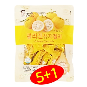 저분자 피쉬 콜라겐 유자 젤리 5+1 HCCP 250g