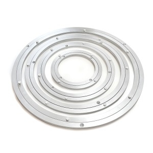 아이베란다  회전판 원형 회전선반 tv회전판 턴테이블 알루미늄 중식당용 MD