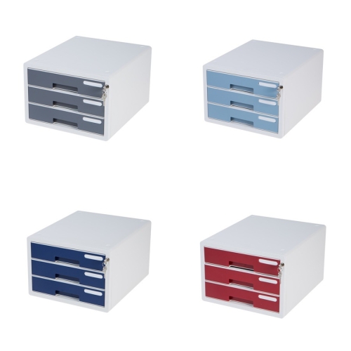 시스맥스  시스템2 칼라서류함 3단