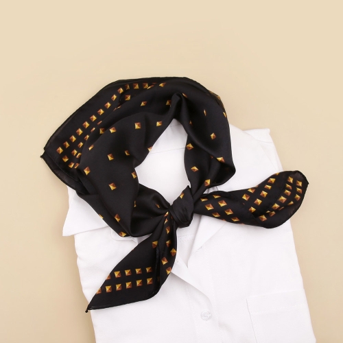 나단샵 스터드 패턴 실키 미디 스카프 21pp19 가을 패션