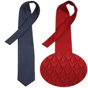 보드미 LTIE-073 클래식하트 넥타이  솔리드  레드.네이비 와