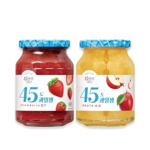 복음자리 45도 딸기잼 350g + 45도 사과잼 350g