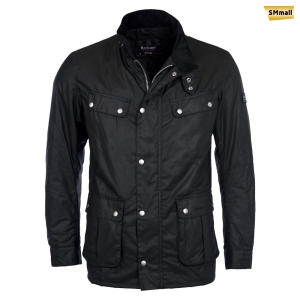 바버 인터내셔널 듀크 왁스 자켓_MWX0337BK91