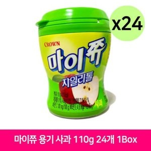 크라운제과  마이쮸 사과 x 24개무료배송