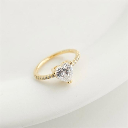 이쁜2 이쁜 24k 골드도금 하트 링 애끼반지_ 7357006