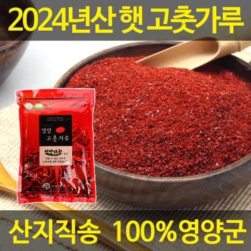 다산식품 영양 고춧가루 조미용 보통맛 1kg