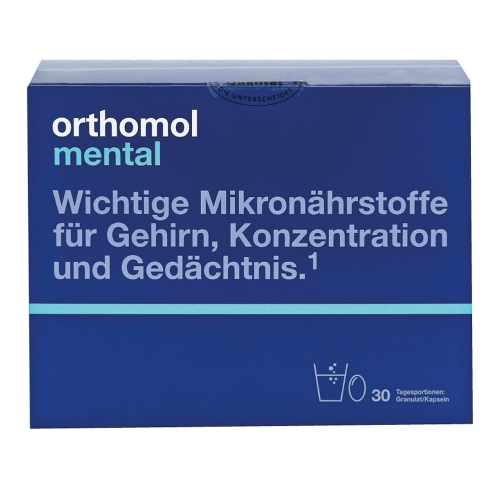 오르토몰 오쏘몰 멘탈 분말+캡슐 30일분