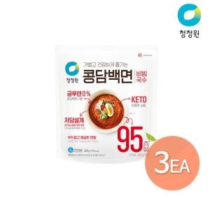 대상 청정원 두부로만든 비빔국수 콩담백면 423.6g