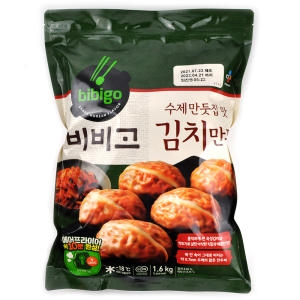 CJ제일제당 비비고 수제만둣집 맛 진한 김치만두 1.6kg