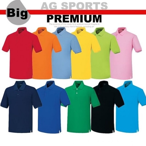 시랑기쁨_W613938_빅사이즈 옆트임 반팔긴팔 카라티 MC890 A B_폴로티빅사이즈티