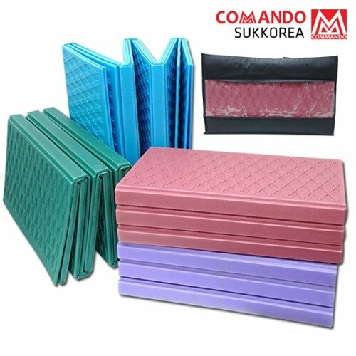 일광  3단 대형 캠핑매트 코만도 와플코팅